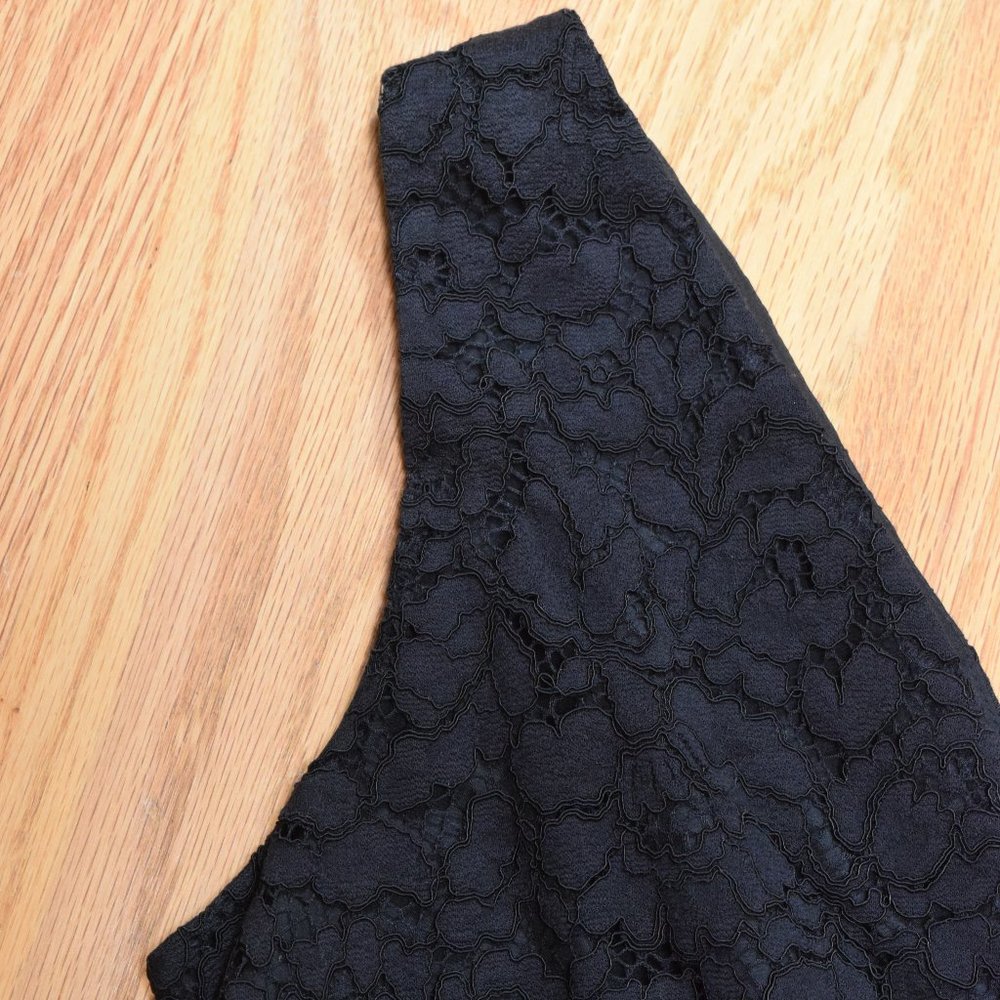 NWT Loft Sleeveless V-Neck Lace Dress in Women's Size 8T - Picture 11 of 16